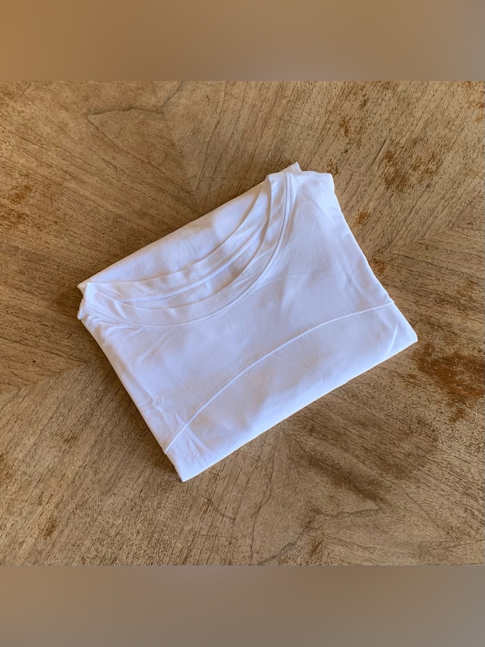 Fleo White Half Moon Top